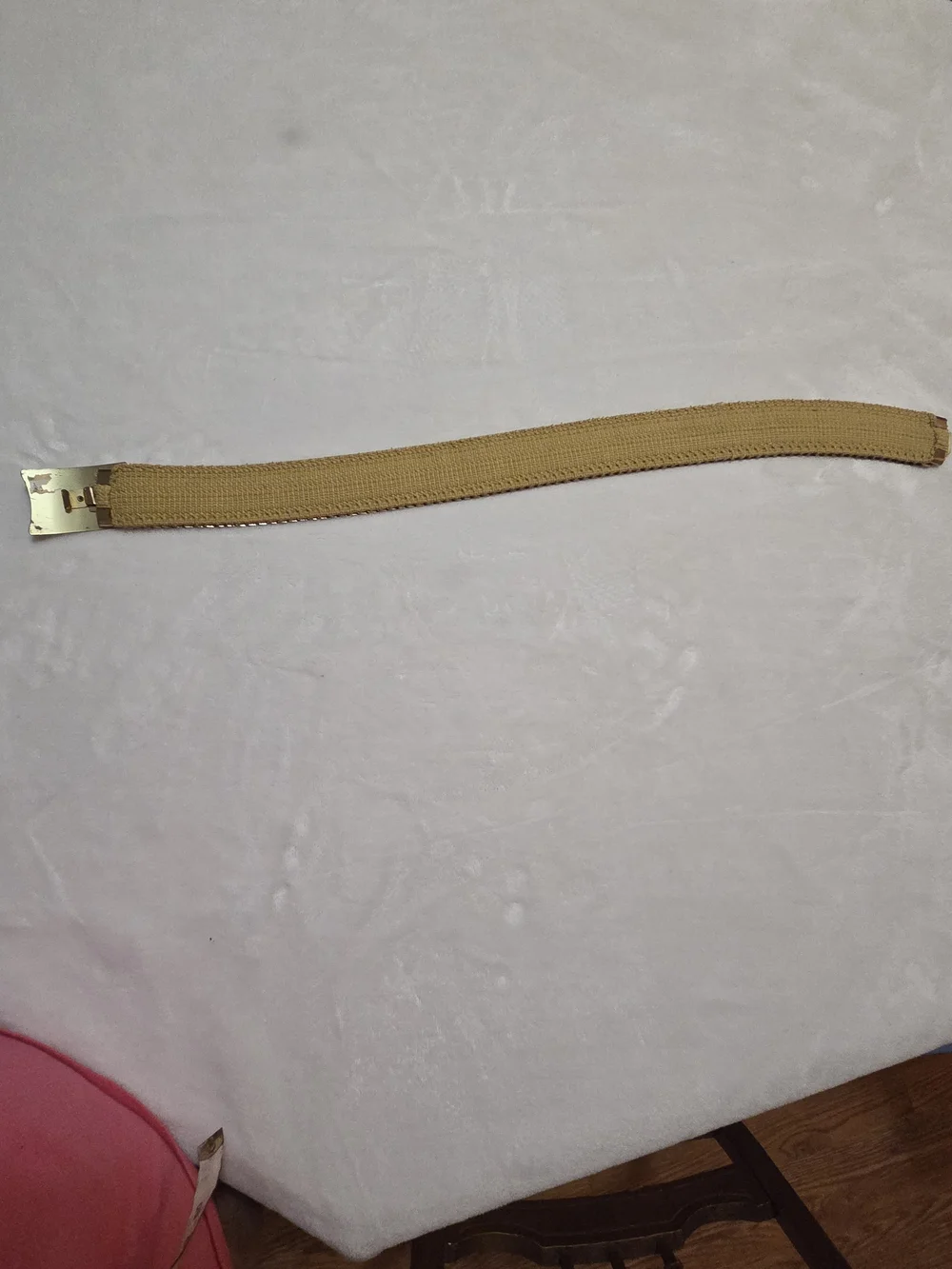 Gold Metal Scale Belt Vintage 1960 To 70, Boho